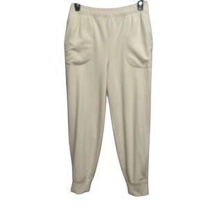 VARLEY Relaxed Pant 25 in Ivory Marl Pull On 4 Pocket Style Women’s Size Small‎